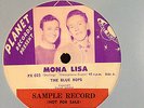 ^^ THE BLUE BOPS ^^^  MONA LISA -  PLANET SAMPLE  -  RARE OZ ROCKABILLY -