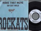 THE ROCKATS make that move RARE FRENCH PROMO ROCKABILLY RCA DB 61138 7
