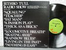 JETHRO TULL  CHRYSALIS 623  RADIO SHOW  VG+  $50.00