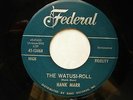 HANK MARR.THE WATUSI ROLL / SWEET NANCY. FEDERAL  12468.