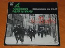 LES BEATLES:4 GARCONS DANS LE VENT.EP.ORIG FRENCH ODEON.FIRST ORANGE.1964.EX EX
