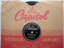 Nat KING COLE TRIO Christmas Song In The Cool Of Evening Capitol vinyl 78 w95