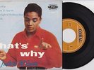 JACKIE WILSON - That's Why 7'' EP GERMANY CORAL SOUL FUNK NORTHERN SOUL