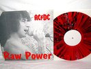AC/DC - Raw Power RARE MULTICOLOURED RED VINYL EDITION