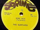 Wipe Out-Surfaris 78rpm Prime/The Marketts-Out Of Limits (from mid 1960's)