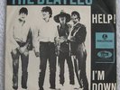 The Beatles  - Help/I'm Down -  Danish Picture Sleeve PS 7