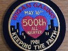 Wigan casino Northern soul origional patch from the early 80's (not a re-make)