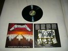 METALLICA --- rare 1989 MASTER OF PUPPETS LP