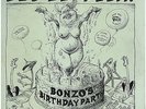 LED ZEPPELIN Bonzo's Birthday Party STOUT TMOQ 1973 2X COLOR VINYL LP RARE