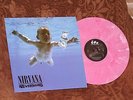NIRVANA NEVERMIND RARE VERSION PINK MARBLED EFFECT  LP TOP MINT