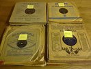 60x 78rpm records - various genres - 1920's to 1950's - 15 from each decade