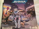 SCANNER Terminal Earth 1989 Lp w/lyric insert 1st press