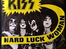 KISS 45 Hard Luck Woman/Mr Speed DANISH PS rare ACE FREHLEY EX