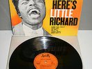 LITTLE RICHARD Here's Little Richard 1957 LP VINYL  ROCK AND ROLL rare VINTAGE