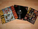 GUNS N ROSES APPETITE FOR DESTRUCTION UK BANNED COVER VINYL LP + STICKERS (RARE)