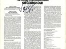 LP Stravinsky: The Rite of Spring London Stereo CS-6885 SOLTI SIGNED NM UNPLAYED