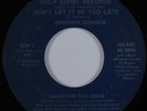 Black Gospel 45 ANOINTED CHILDREN Don't Let it Be Too Late HOLY GHOST HEAR