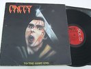CANCER TO THE GORY END ORIGINAL 1990 VINYL ORIGINAL SOL 22 FIRST PRESS A1 B1