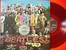 BEATLES SGT PEPPERS LONELY HEARTS CLUB BAND JAPAN ODEON 1st ISSUE RED WAX LP NR