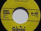 BENNY BARNES 45 on Starday  