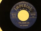FATS DOMINO Little School Girl IMPERIAL hear soundclip