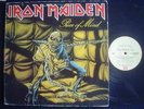 IRON MAIDEN lp PIECE OF MIND brazil ID# 16893 GATEFOLD EMI 7724 IRON MAIDEN VG E