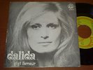 DALIDA - GIG L'AMOUR , ANGOLA (AFRICA) EP 45 RARE
