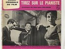 French EP OST Tirez sur le pianiste Georges Delerue François Truffaut Aznavour
