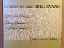 BILL EVANS-EVERYBODY DIGS-RIVERSIDE-1958-ORIGINAL-MONO-DEEP GROOVE-JAZZ LP