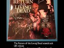 Autographed RETURN OF THE LIVING DEAD UK LP signed by THE CRAMPS Lux Ivy Linnea