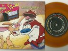 REN & STIMPY SHOW, LITTLE EEDIOT, Happy Happy Joy Joy 45 rpm w/Picture sleeve,M-