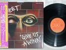 SWEET GIVE US A WINK CAPITOL ECS-80460 Japanese Pressing OBI Vinyl LP