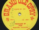 HEAR - Rare Ernest Tubb - Loretta Lynn LP - Grand Ole Opry # 268 & Cue Sheet