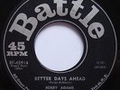 BOBBY ADAMS - POPCORN SOUL  SP 45T 7