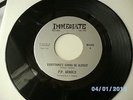 P P ARNOLD - Everythings gonna be alright/ Life is but nothing.  IMMEDIATE