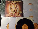 7-LP-BOX: ELVIS PRESLEY - 100 Super Rocks RARE Org.DE'77 mint +gr.Poster PL42232
