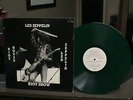 Led Zeppelin RIOT HOUSE on GREEN vinyl  JUMP Records VG VG+
