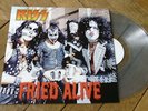 KISS  Fried alive LP Live Long beach arena 74 + San Diego 76 Vynil Couleur