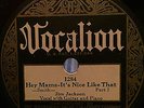 JIM JACKSON VOCALION 1284 BLUES 78 RPM RECORD E+