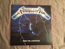 Metallica 45rpm Ride The Lightning Vinyl Record 2 LP Set
