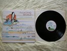 JADE WARRIOR - Floating World (1974 UK Island pink rim/palm tree textured sl)EX+