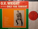 Blues LP O. V. WRIGHT (If It Is) Only For Tonight BACKBEAT (USA, 1965)