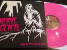 NERVE AGENTS Days White Owl LP/1st/338 HC punk unit pride ink & dagger afi REV