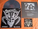 SACRIFICE / CREST OF BLACK  Japan  sticker    COMPLETED