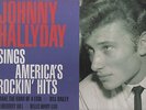 JOHNNY HALLYDAY SINGS AMERICA'S ROCKIN'HITS LP SCELLE WHITE