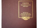 Chopin 24 Preludes Opus 28 Alfred Cortot Victor Masterpiece Set M-20 78 rpm