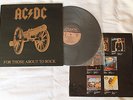 AC/DC-FOR THOSE ABOUT TO ROCK.LP MADE IN SPAIN REVERSE COVERGATEFOLD SLEEVE