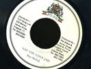 1220 RAS SHILOH-SAY YOU LOVE JAH-JUNIOR GONG-REGGAE 45 7
