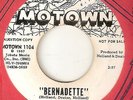 MOTOWN THE FOUR TOPS Bernadette MOTOWN PROMO  NORTHERN SOUL 45