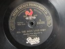 All The Boys Love Mary PATRICOLA 08' Pathe Sapphire Victrola 10